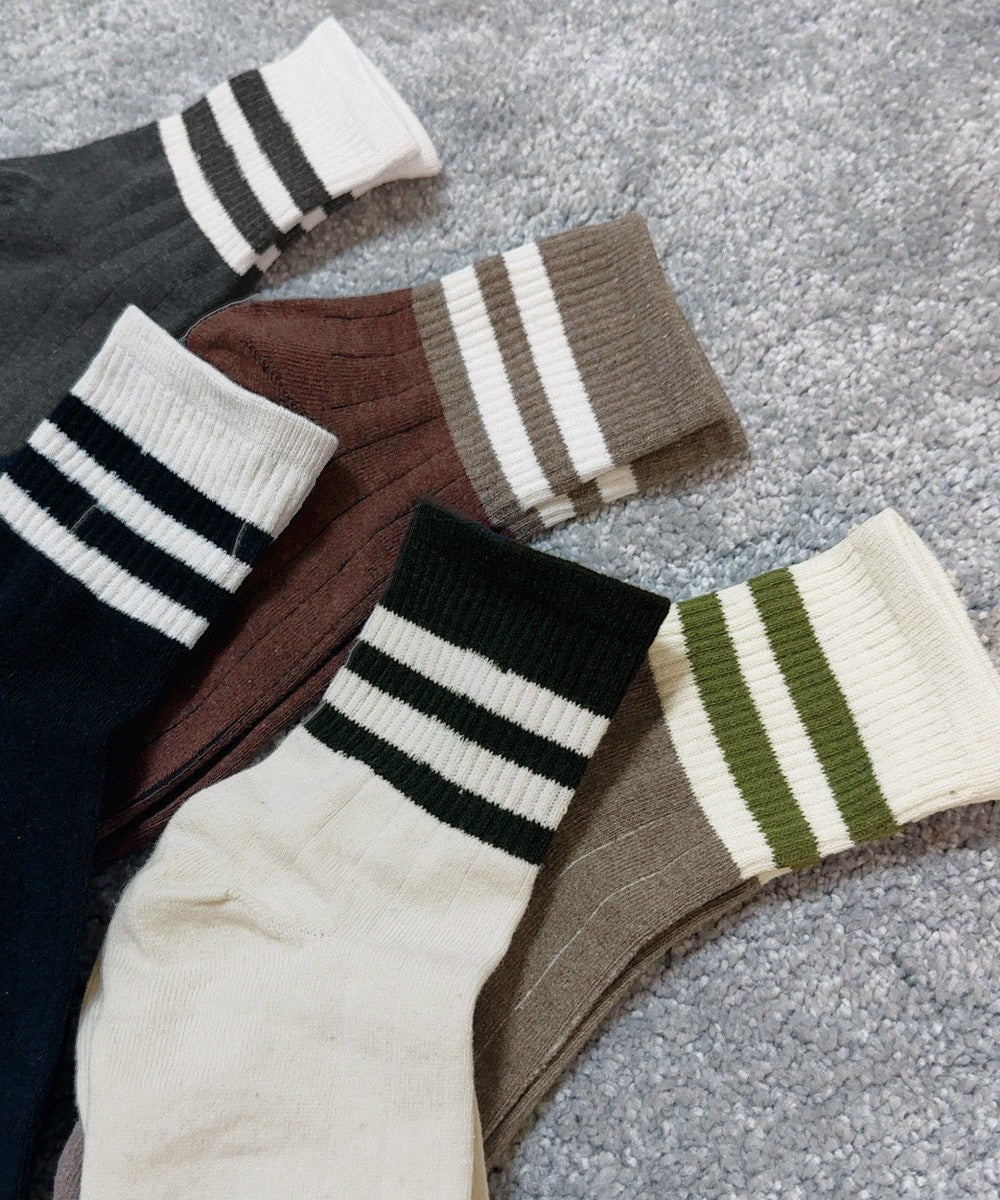 リブソックスセット 暖かい靴下 5足組 - ENOA（エノア）公式｜韓国ファッション通販