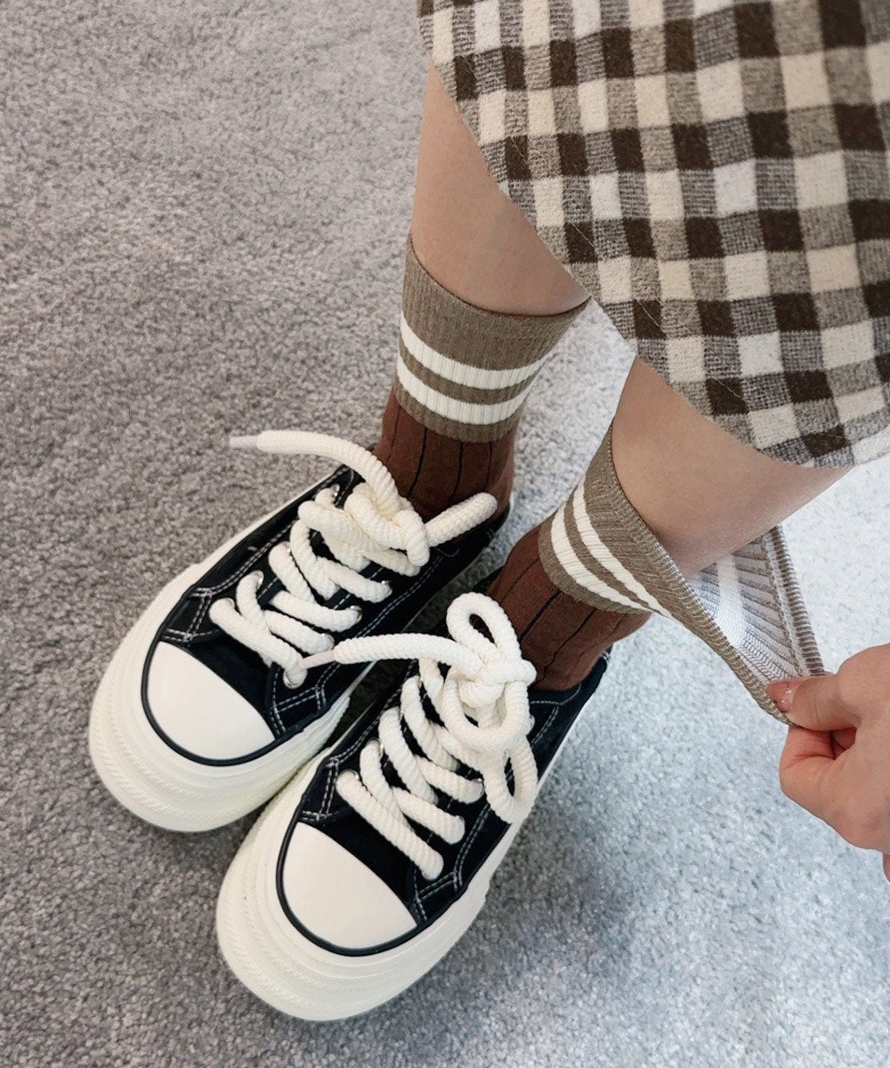 リブソックスセット 暖かい靴下 5足組 - ENOA（エノア）公式｜韓国ファッション通販