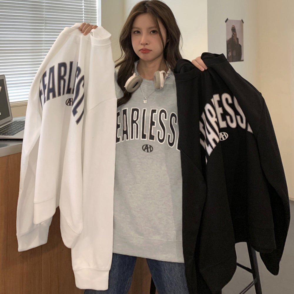 BF風トレーナー 体型カバー スウェット - ENOA（エノア）公式｜韓国ファッション通販