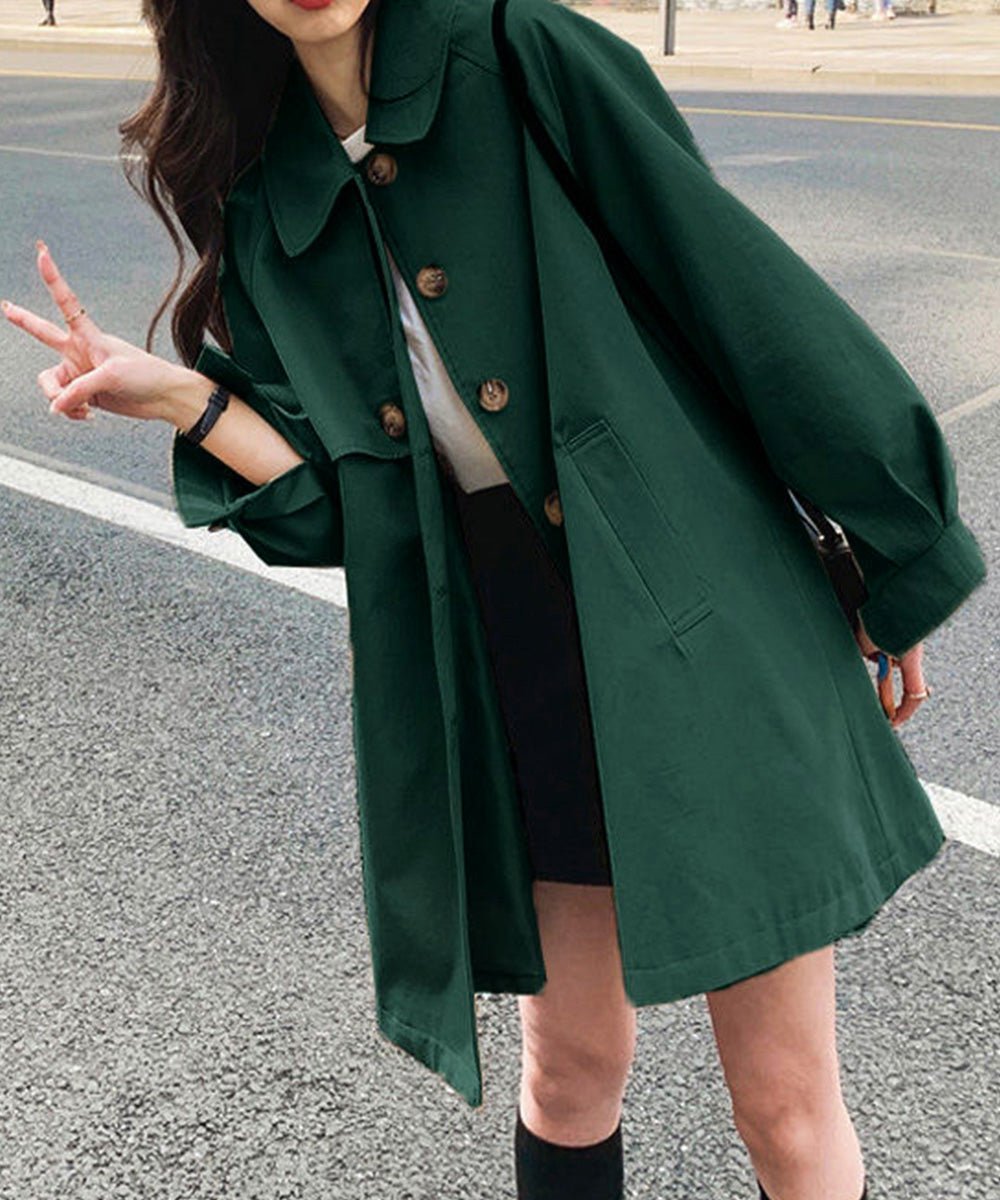 ライトトレンチジャケット レディース上品 - ENOA（エノア）公式｜韓国ファッション通販