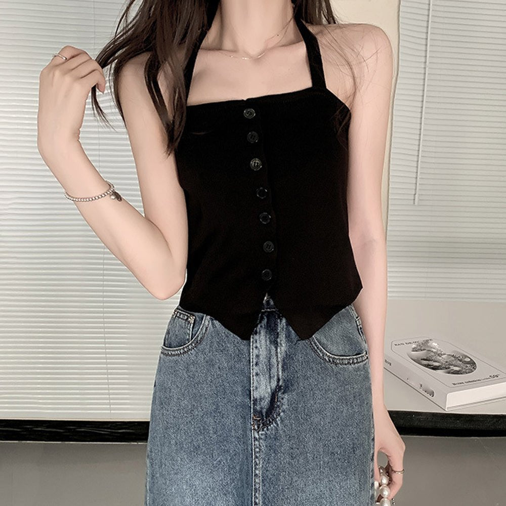 ホルターネック キャミソール ニット 夏 - ENOA（エノア）公式｜韓国ファッション通販