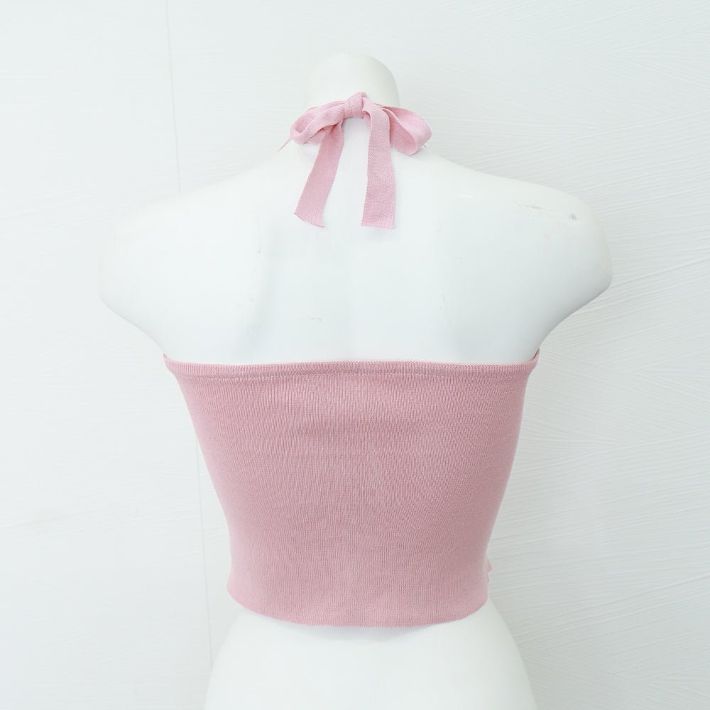 ホルターネック キャミソール ニット 夏 - ENOA（エノア）公式｜韓国ファッション通販