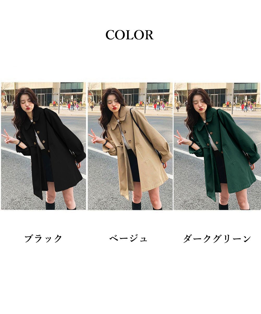 ライトトレンチジャケット レディース上品 - ENOA（エノア）公式｜韓国ファッション通販