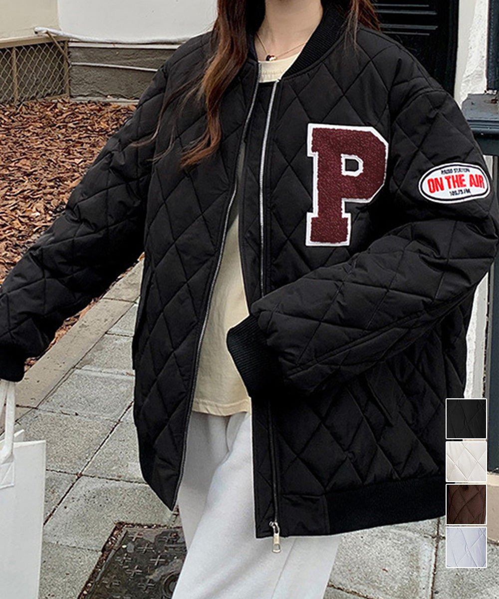 中綿ジャケット キルティングブルゾン防寒 - ENOA（エノア）公式｜韓国ファッション通販