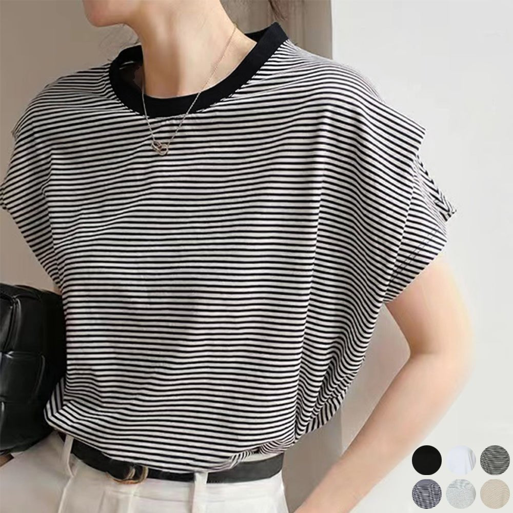 ショルダータックTシャツ レディース半袖 - ENOA（エノア）公式｜韓国ファッション通販